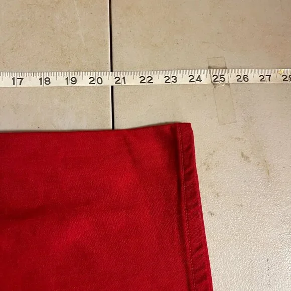 Westport Signature Fit Capri Pants - Bold Red (Size 24W) - Picture 10 of 11